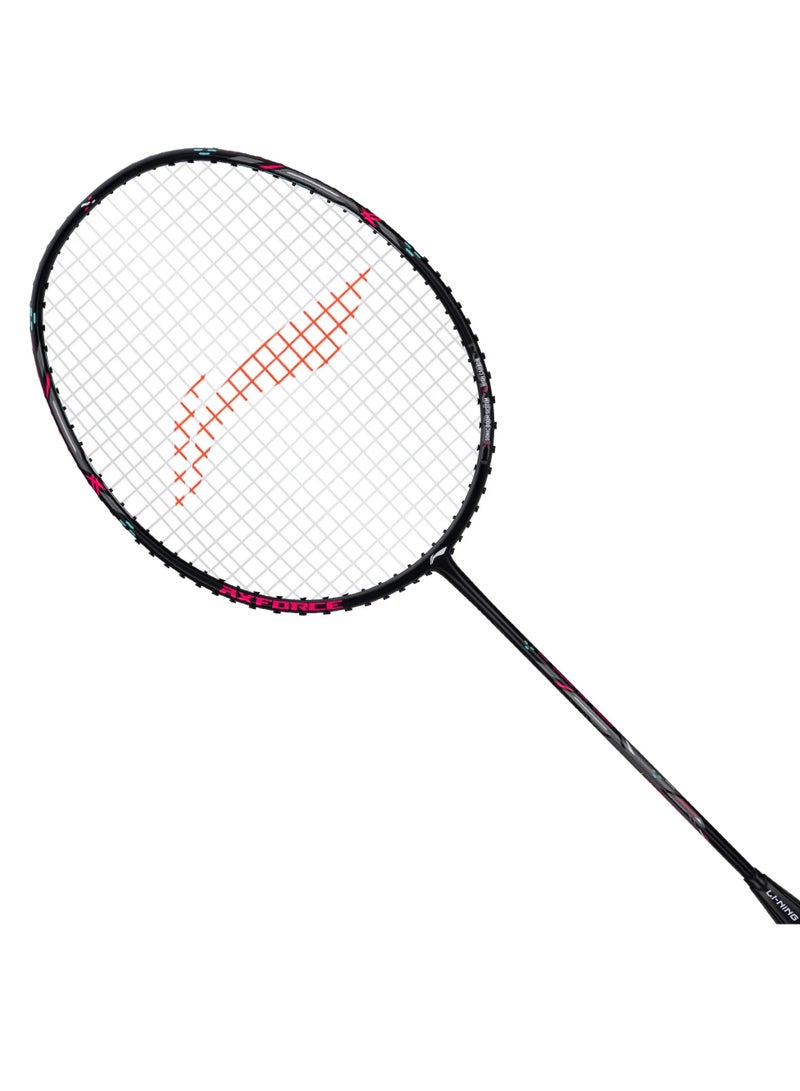 Li-Ning Axforce Cannon 4U Badminton Racket Unstrung (Black) - Image 1