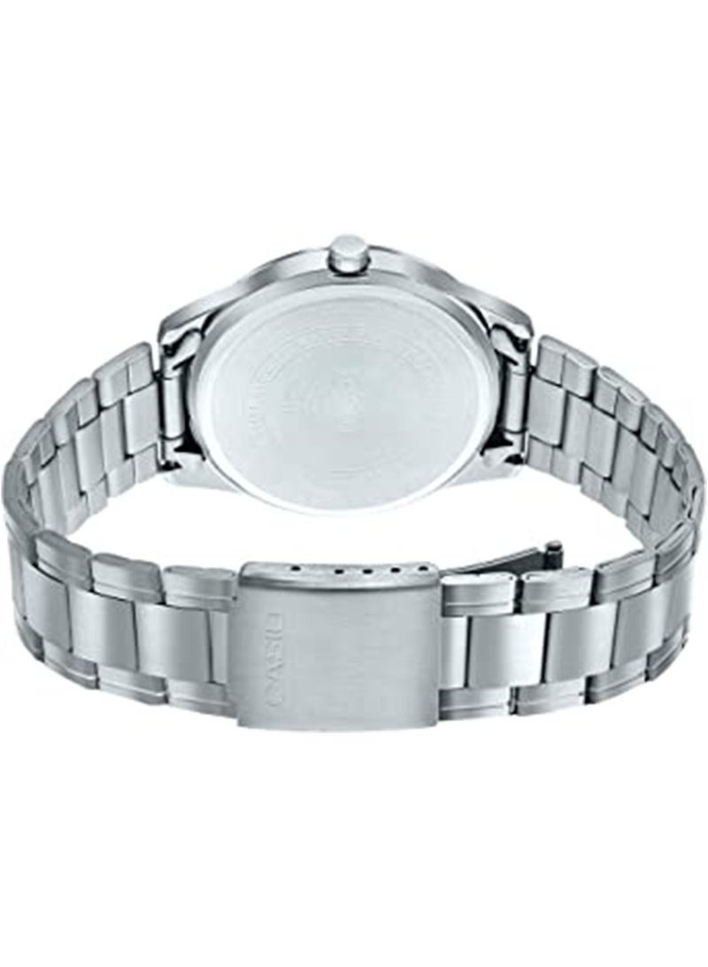 كاسيو Casio Analog Silver Dial Men's Watch - MTP-V005D-7B4UDF - Image 2