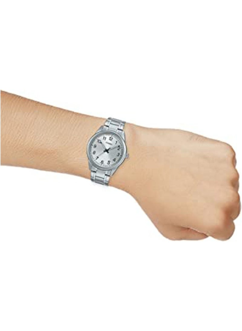 كاسيو Casio Analog Silver Dial Men's Watch - MTP-V005D-7B4UDF - Image 5