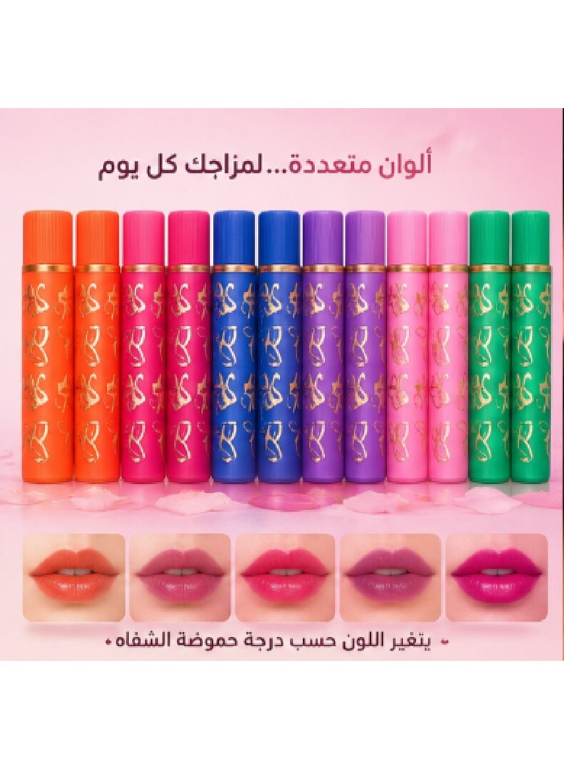 12 Piece Magic Lipstick Set Multicolour - Image 3