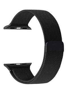 Stainless Steel Milanese Loop Band Black