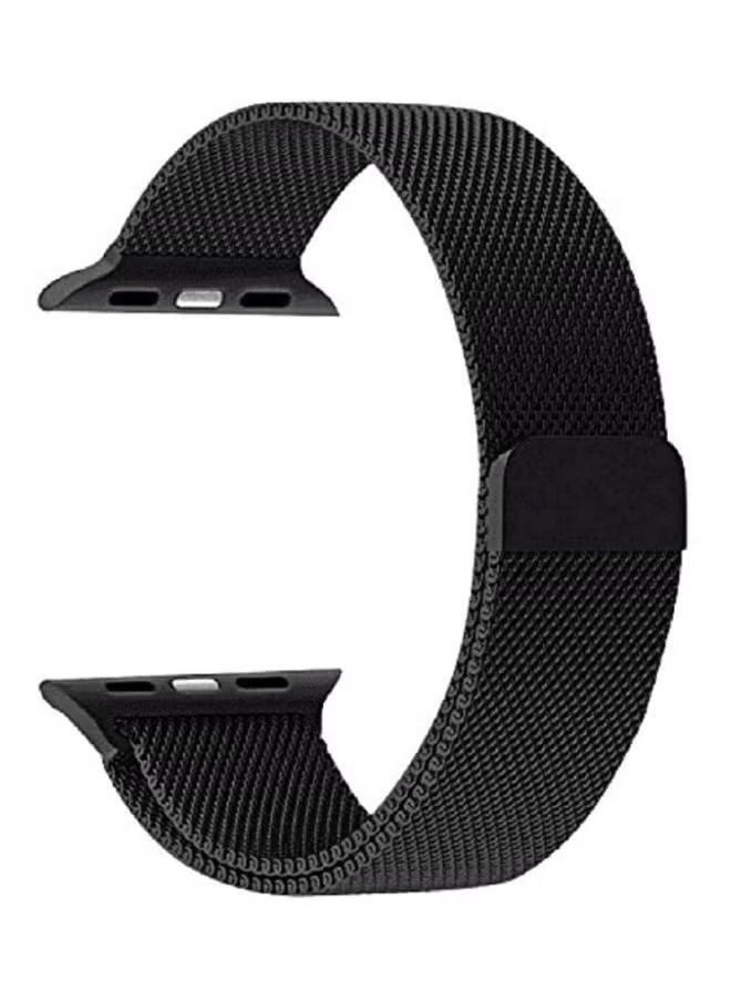 vesus - Stainless Steel Milanese Loop Band Black - Image 1