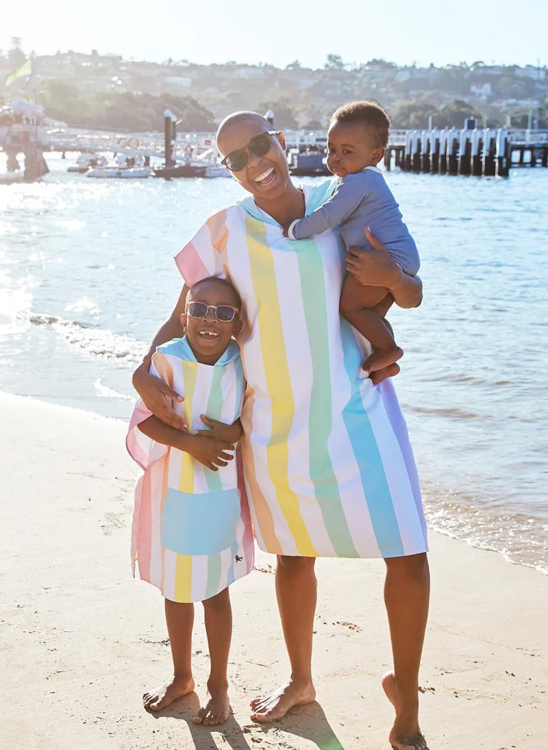 Dock & Bay Poncho Kids - Unicorn Waves