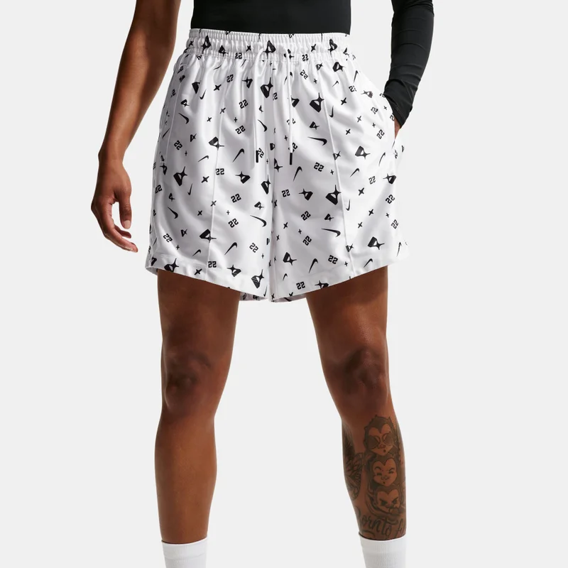 Nike White Women's A'ja Wilson Dri-FIT Basketball Shorts for Women | Best Price UAE