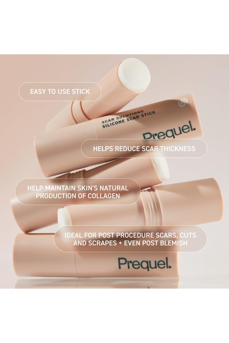 مقدمة حلول ندبة الجلد 60٪ عصا ندبة السيليكون. فيلم سميك صلب مخملي للندب. الصيغة المضغوطة بمستخلصات Centella Asiatica وفيتامين E. مهدئ ومغفل - Image 5