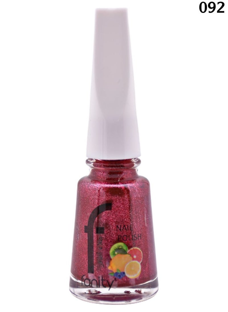 Fanity Nail Polish – Shade 092 + Free Nail Polish Remover - Image 1