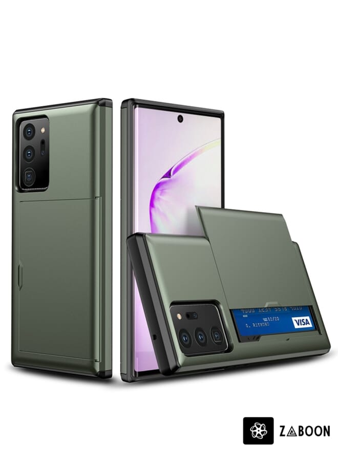 Zaboon Protective Case Cover For Samsung Note20 Ultra Shockproof Rugged Armor Protective Case with Card Slot - Image 1