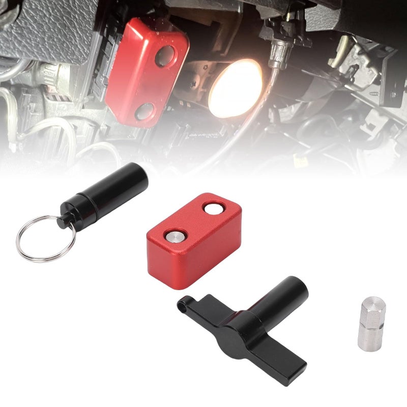 قفل منفذ OBD من سبائك الألومنيوم، جهاز مضاد للسرقة مقاوم للعبث للسيارات وسيارات الدفع الرباعي والشاحنات - Image 4