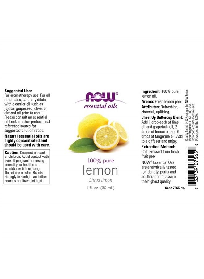 Now Foods 3-Pack Variety of Now Essential Oils: Citrus Blend - Orange, Tangerine, Lemon  - Image 3