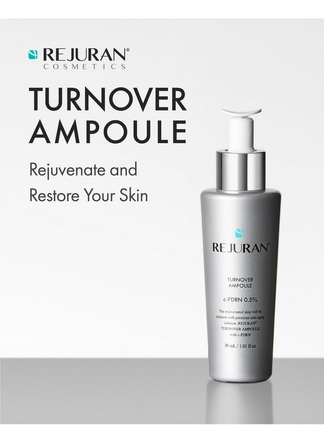 REJURAN® Turnover Ampoule, c-PDRN® - Anti-Aging Face Serum for Firmness, Radiance, and Youthful Skin. Korean Skin Care, Clinically Developed (1.01 fl oz) - Image 2