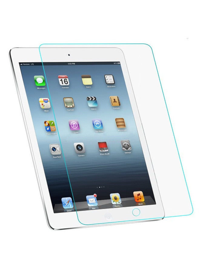For 2024 Ipad Pro11 Toughened Film Apple Mini6/10.2/9.7/air13 Inch HD Film-Color:Anti-blue Light Arc Edge Tempered Film + Kraft Paper Packaging-Dimensions:ipadmini1/2/3