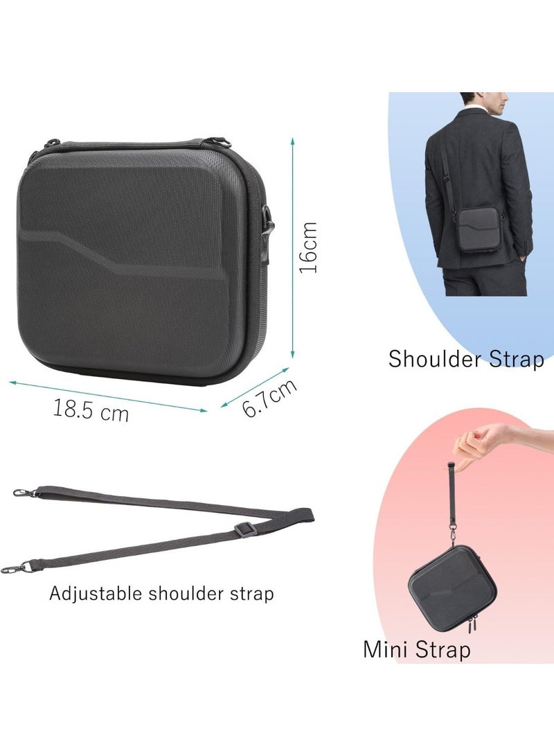 epicarma Carrying Case for DJI Osmo Pocket 4, Hard Shell Protective Storage Bag, Portable Travel Case for Osmo Pocket 4 Creator Combo & Camera Accessories, Wrist Strap & Carabiner - Image 4