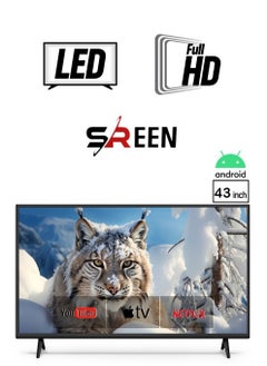 Smart Screen 43 Inches - FHD - LED - Android Operating System - Without Frame - SRET-43S1