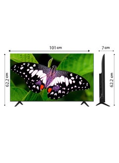 سرين شاشة سمارت 43 بوصة - FHD - LED - نظام تشغيل اندرويد - بدون إطار  - SRET-43S1  - Image 2