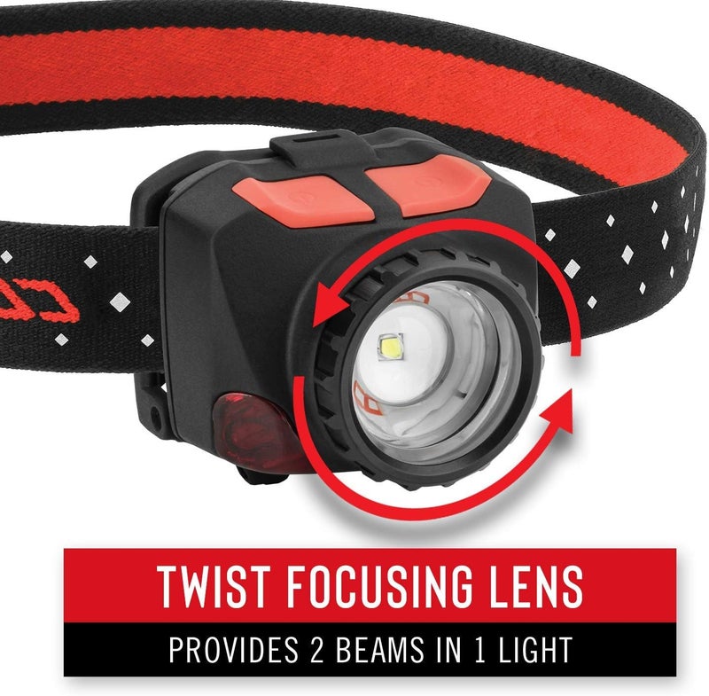 Coast FL84 575 Lumen Dual Color Focusing LED Headlamp 2Pack - Image 2