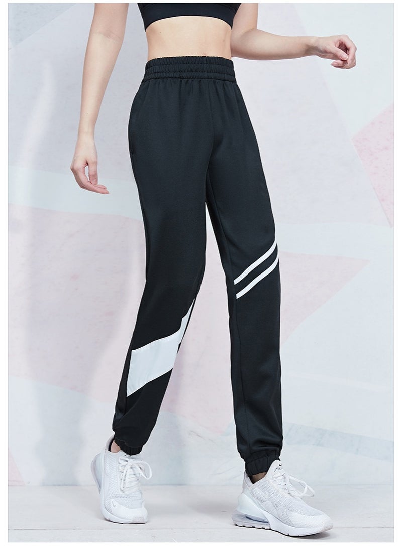 Quick Dry Running Trousers Women Elastic Waist Workout Pants With Pocket Fitness Sweatpants Female Loose Joggers Activewear - Image 2