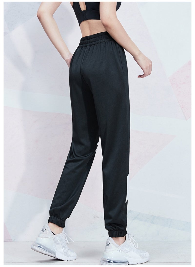 Quick Dry Running Trousers Women Elastic Waist Workout Pants With Pocket Fitness Sweatpants Female Loose Joggers Activewear - Image 3