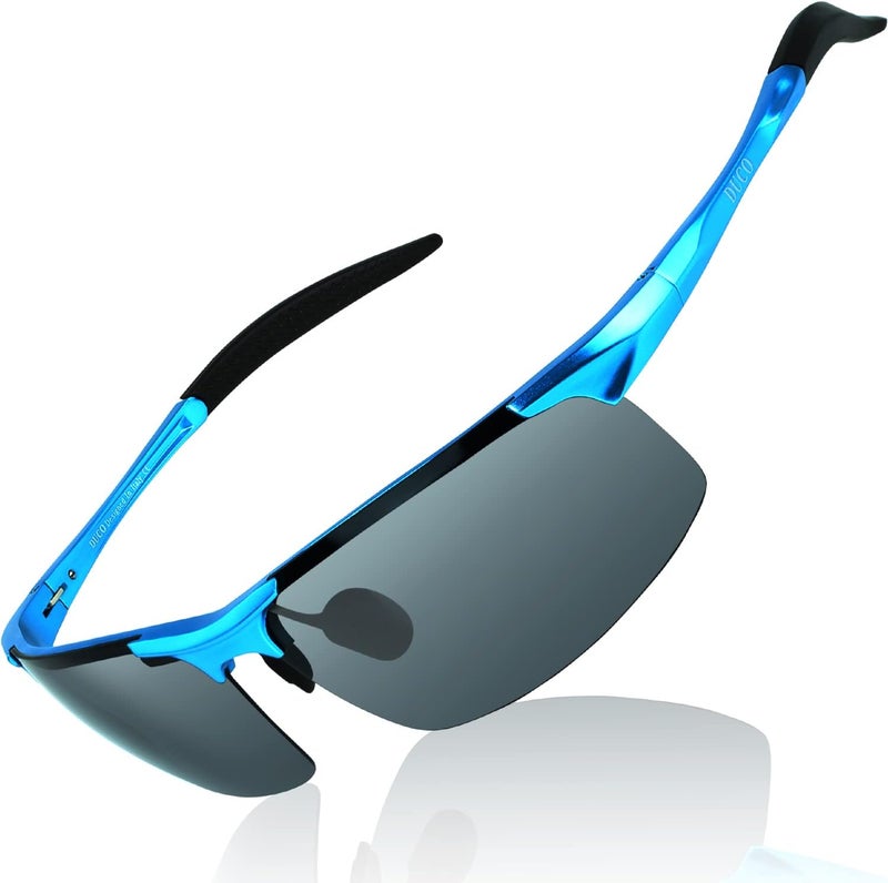 Duco Mens Sports Polarized Sunglasses UV Protection Sunglasses for Men 8177s - Image 1