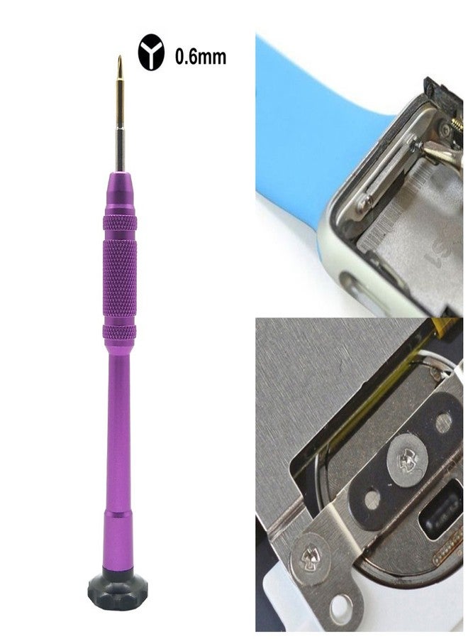 EMiEN 0.6mm Y Shape Tip Tri-point Tri Wing Magnetic Screwdriver for iPhone 7,iPhone 7 Plus,iPhone 8,iPhone 8 Plus,iPhone X,iPhone XS,iPhone XS Max,iPhone XR,iPhone 11,iPhone 12 Apple Watch Repair - Image 5