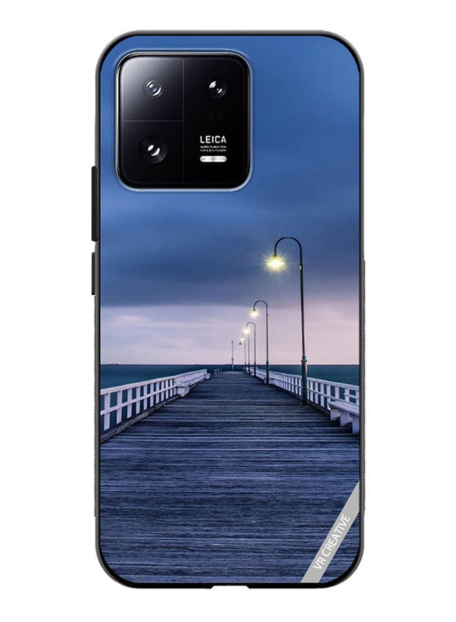 VR CREATIVE Protective Case Cover For Xiaomi 13 Pathway To Sea Design Multicolour - Image 1