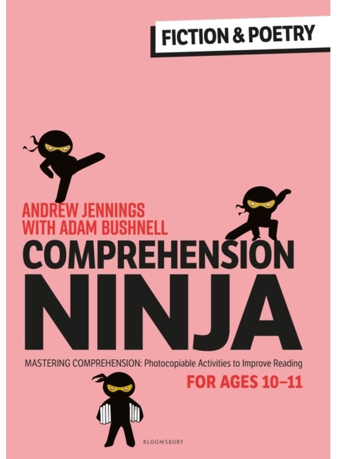 Comprehension Ninja for Ages 10 11 Fiction Poetry Comprehension worksheets for Year 6 - Paperback