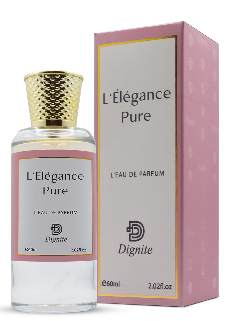 DIGNITE L'ELEGANCE PURE 60Ml - EDP - For Her - Image 1