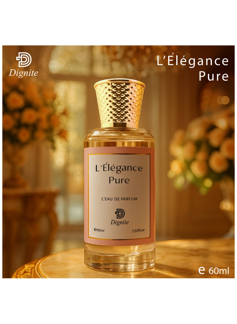 DIGNITE L'ELEGANCE PURE 60Ml - EDP - For Her - Image 3