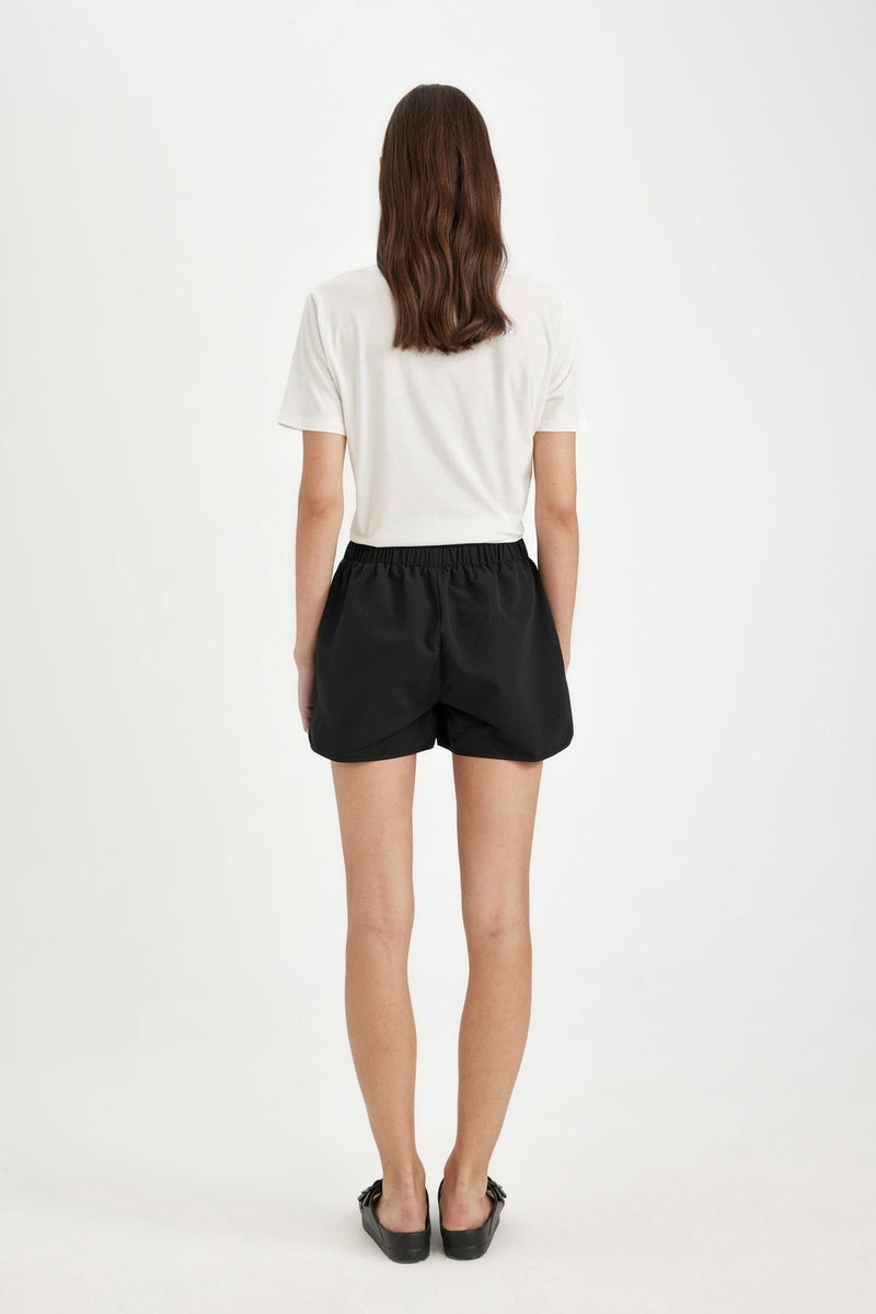 DeFacto Black Woman Regular Fit Swim Shorts Casual - Image 3