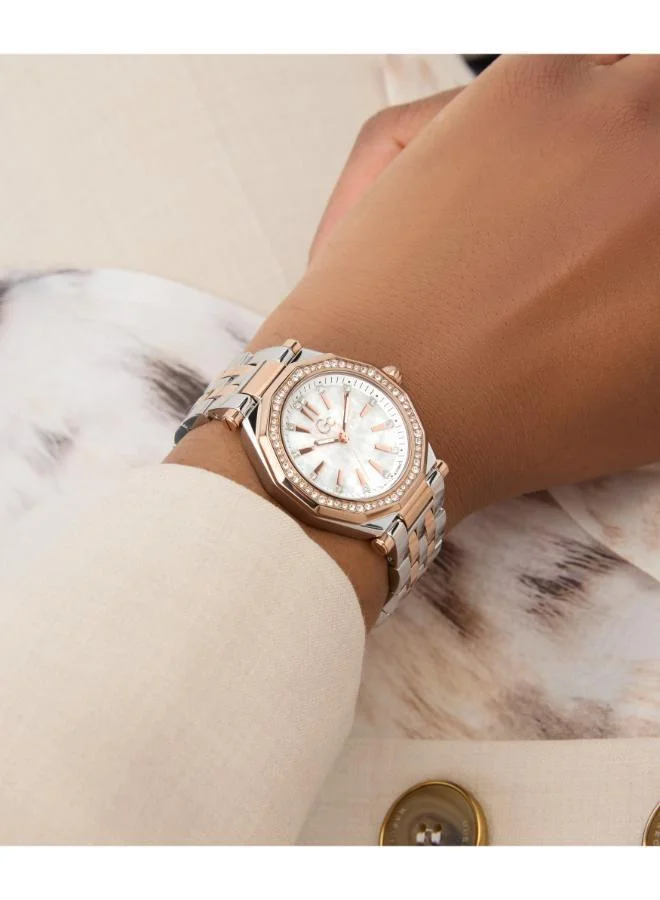 جي سي Gleam Mid Size Metal Analogue Watch