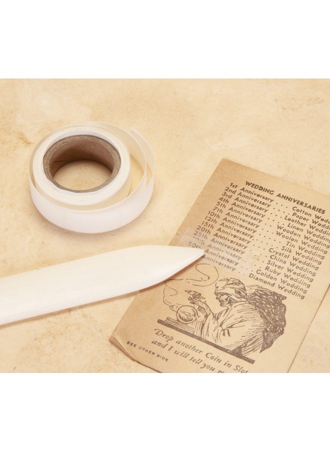 Lineco Transparent Mending Tissue 1/2 In. X 12 Ft. Roll  - Image 5