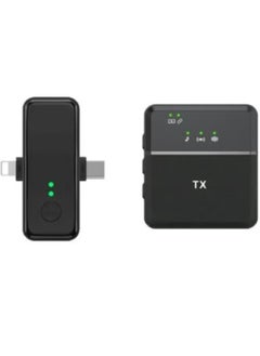 Tx 3-in-1 Square Wireless Lavalier Microphone for iPhone, Android, Camera & Speaker – 10-Hour Battery Life, Mini Microphone with Noise Reduction for Video Recording, Vlogging, YouTube, TikTok (SX31 Single Mic)  - Image 2