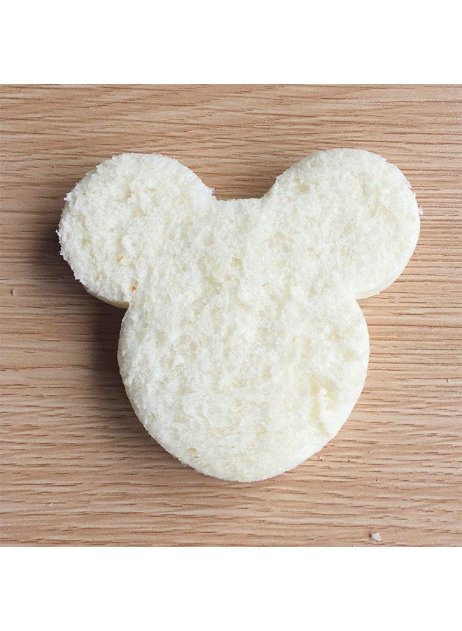 واي جيه ميكي ماوس على شكل الفولاذ المقاوم للصدأ سكاكين طقم أحمر / فضي 1 قطعة - Image 4