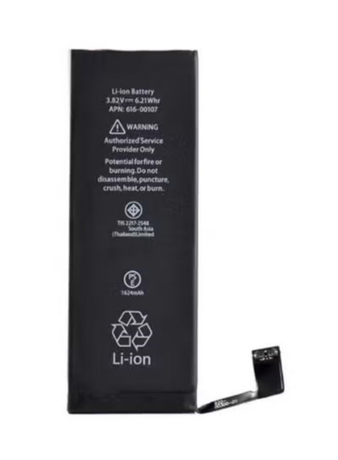 Replacement Battery for Apple iPhone 5 / iPhone SE (1st Gen) – High-Capacity Internal Lithium-Ion Rechargeable Battery with Durable Black Finish | Fast Charging, Long-Lasting Power & Safe DIY Installation | Reliable Spare Part for iPhone Repair - Image 1