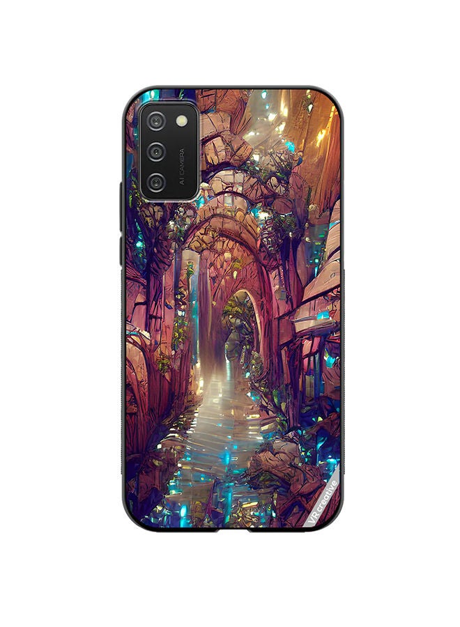 VR CREATIVE Protective Case Cover For Samsung Galaxy A03s Multicolor Design - Image 1