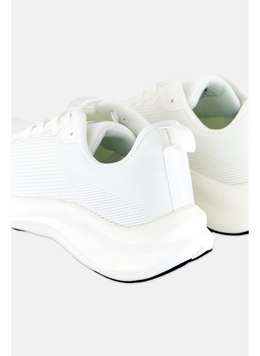 RBX Women Lace Up Brand Logo Outdoor Shoes, White  - Image 2