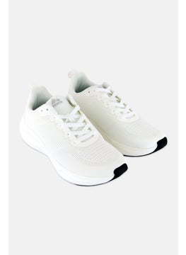 RBX Women Lace Up Brand Logo Outdoor Shoes, White  - Image 1