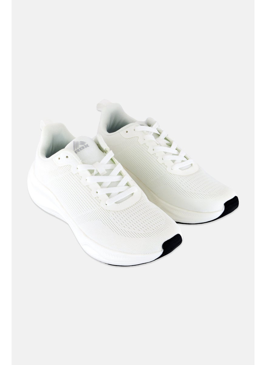 RBX Women Lace Up Brand Logo Outdoor Shoes, White  - Image 1