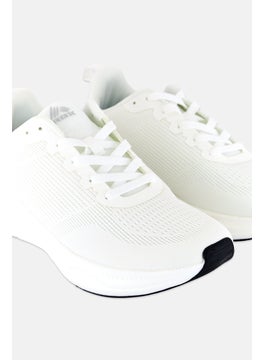 RBX Women Lace Up Brand Logo Outdoor Shoes, White  - Image 4