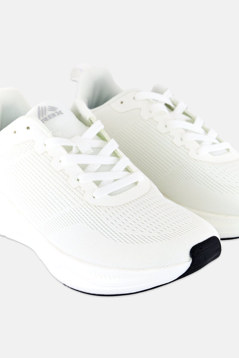 RBX أحذية تدريب نسائية مزودة بأربطة بشعار العلامة التجارية، بيضاء - Image 4