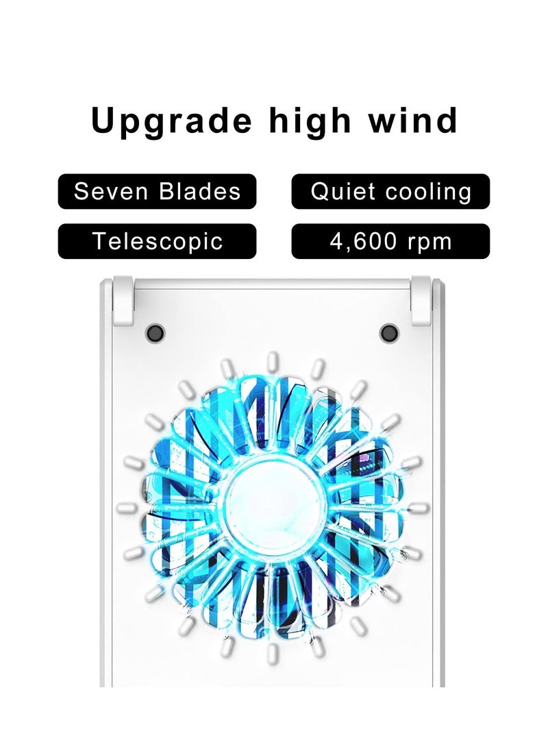 SYOSI - Charger Dock for Switch OLED and Switch Lite, Portable Charging Stand Cooling Station with Cooling Fan for Switch and Switch Lite Accessories (White), 11.5x7x3.7CM (DSS-93) - Image 1