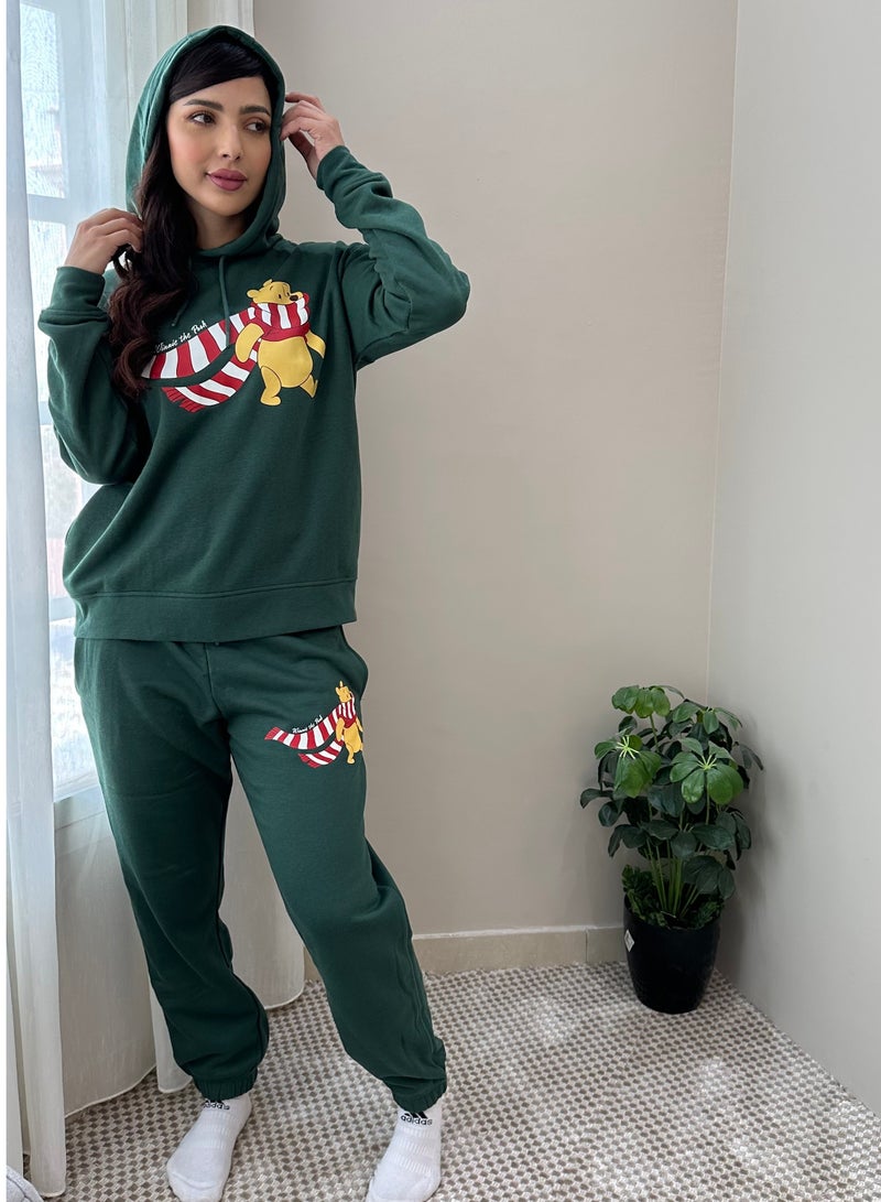Winnie The Pooh Hoodie with matching pants, S size - Image 3