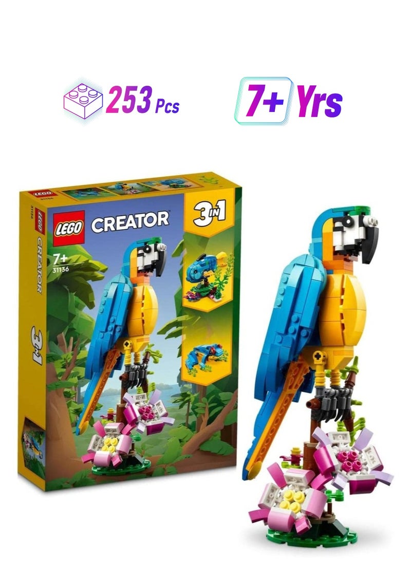 LEGO Creator Exotic Parrot 31136  - Image 1
