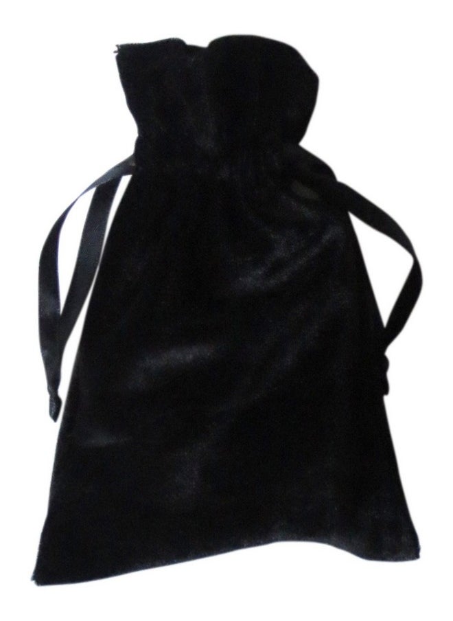 Paper Mart - Black Velvet 6 X 9 Tarot And Rune Bag - Image 1