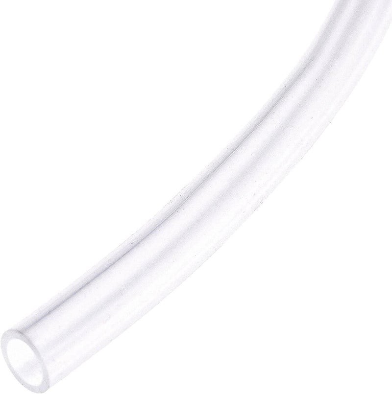 ABIGABETH Food Grade Silicon Tubing Hose - 3/8" ID x 1/2" OD 3 Feet High Temp Pure Silicone Hose, Flexible Silicone Rubber Tube For Home Brewing Pump Transfer Winemaking, Kegerator,Aquaponics - Image 1
