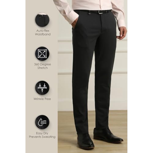 Van Heusen_Mens__Trouser_(VHTFVULBQ84813_Black_34) - Image 2