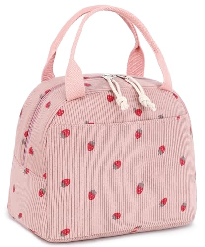 LEDAOU Lunch Box for Women Insulated Lunch Bag Cute Lunchbox Compact Cooler Thermal Reusable Lunch Tote for Work School Picnic Travel - Image 1