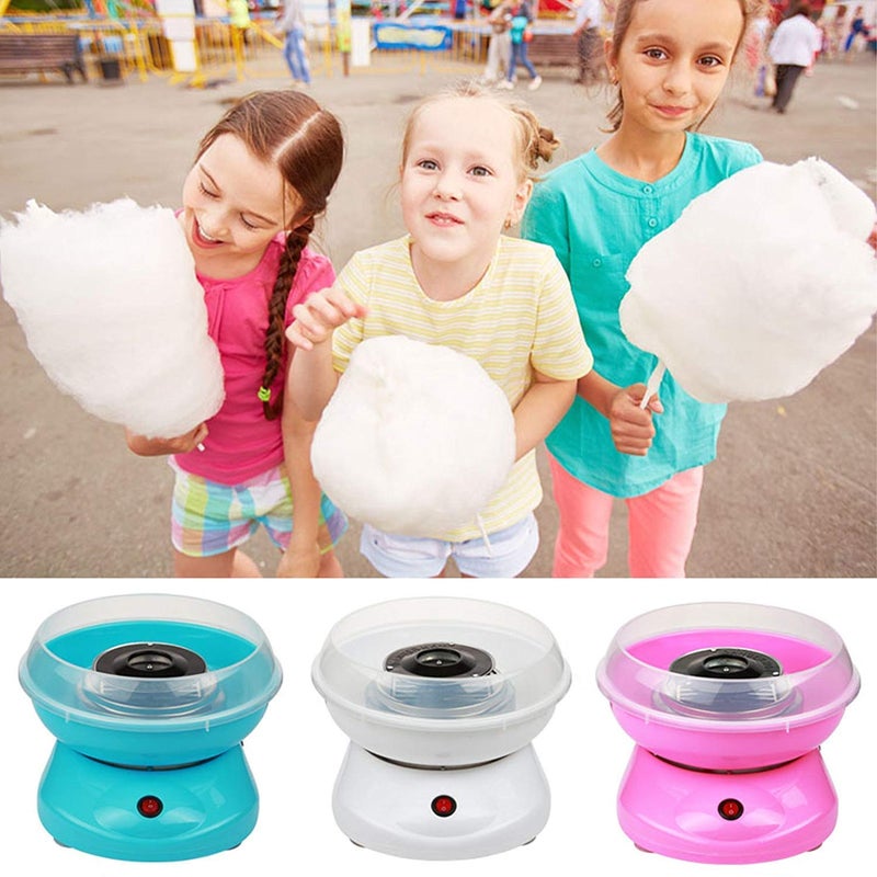 JENY Cotton Candy Machine Electric Candy Floss Makar Machine with Candy Floss Sticks for Home Birthday Family Party Multicolor - Image 2