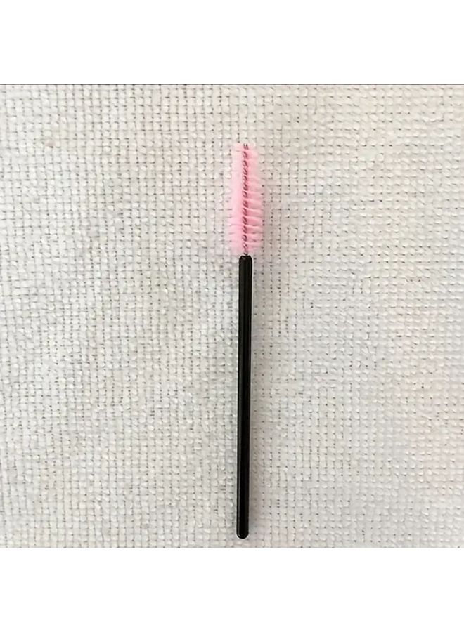 60 Piece Disposable Nylon Eyebrow Brushes Mini Portable Makeup Tool - Image 5