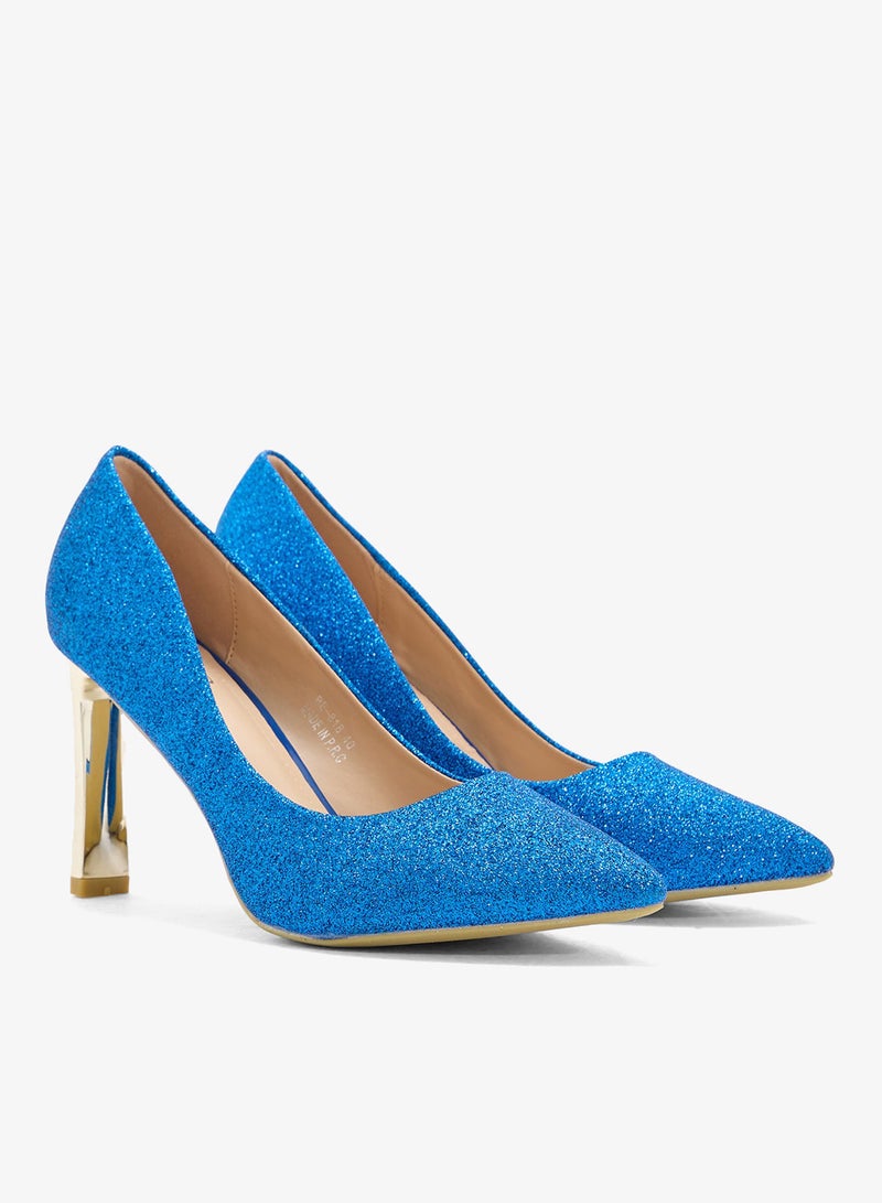 BR High Heeled Pointed Pump - Image 4