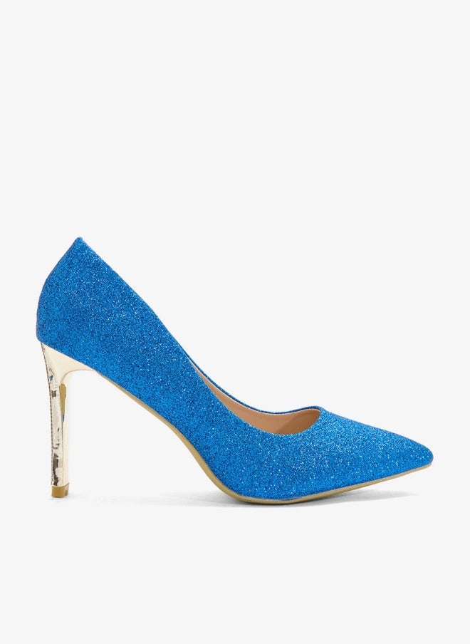 BR High Heeled Pointed Pump - Image 1